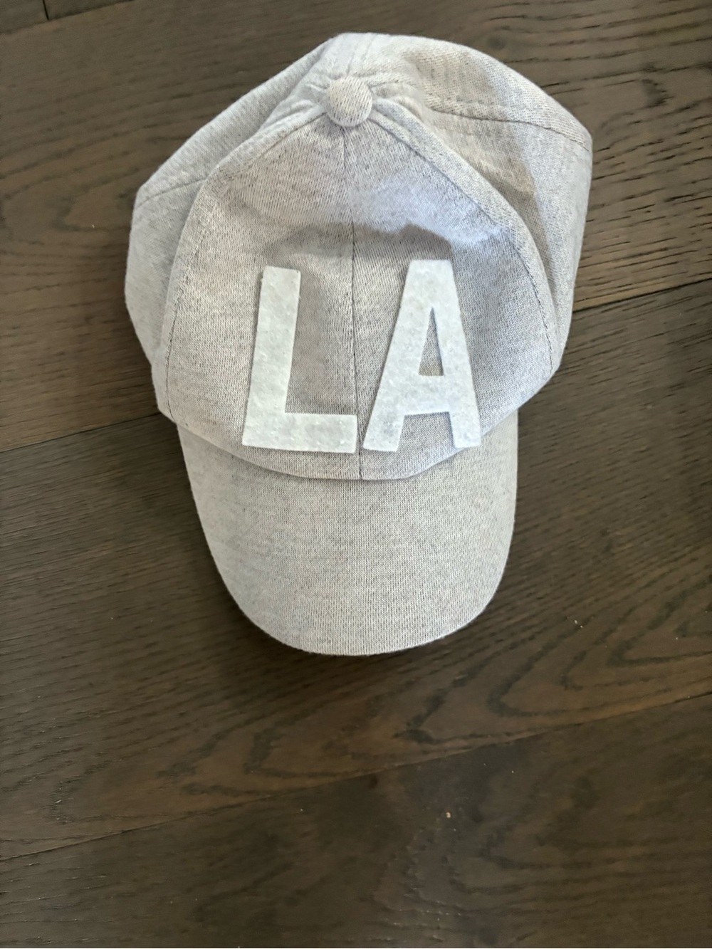 LA ladies gray baseball cap brand new.